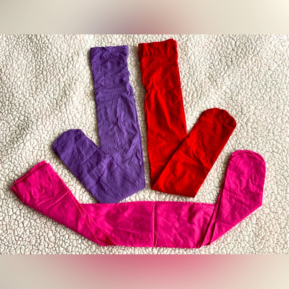 Cute Girls tights in sz 7/8T